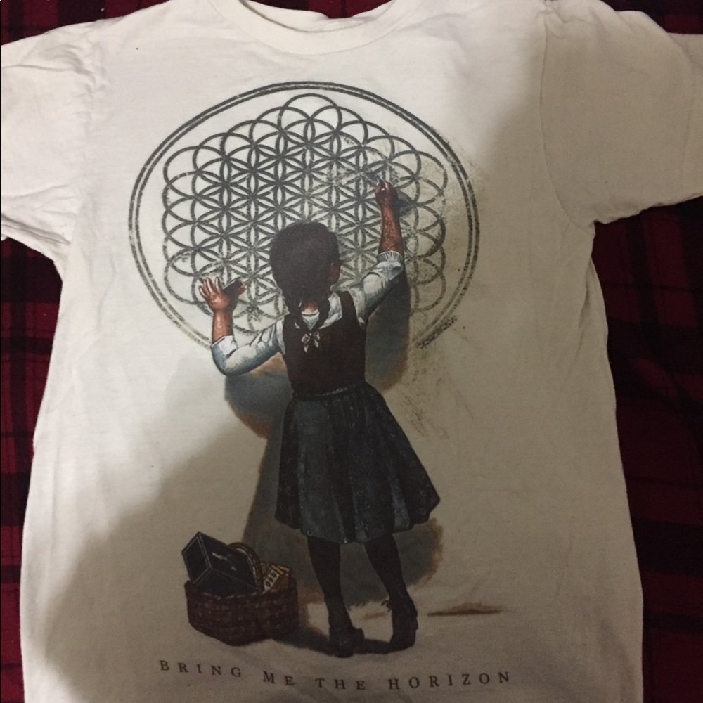 Bring Me The Horizon White Album Shirt